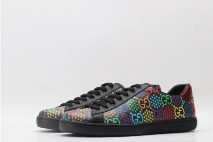 Tbkicks GUCC ACE EMBROIDERED LOW-TOP SNEAKER 610085 H2020 1110 0123