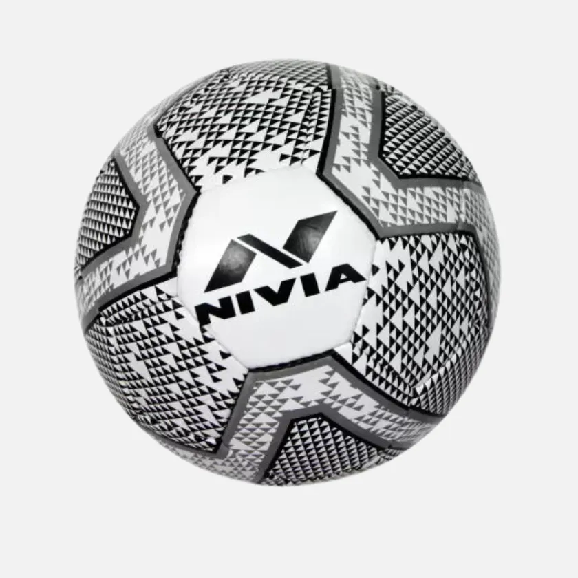 Cheap FF NIVIA Black & White Football - Size: 4 0117