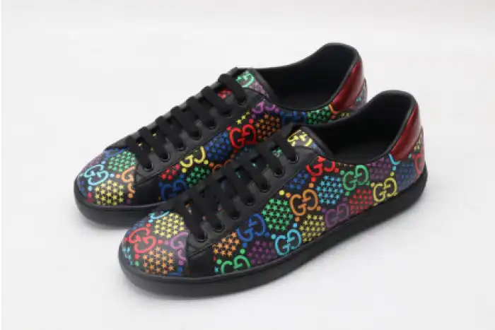 Tbkicks GUCC ACE EMBROIDERED LOW-TOP SNEAKER 610085 H2020 1110 0123