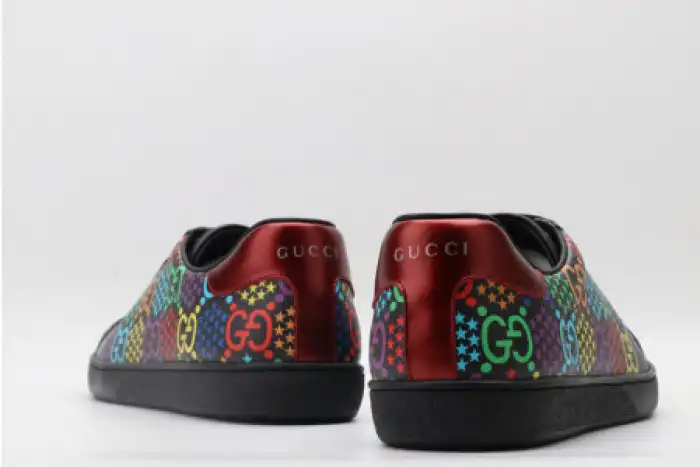 Tbkicks GUCC ACE EMBROIDERED LOW-TOP SNEAKER 610085 H2020 1110 0123