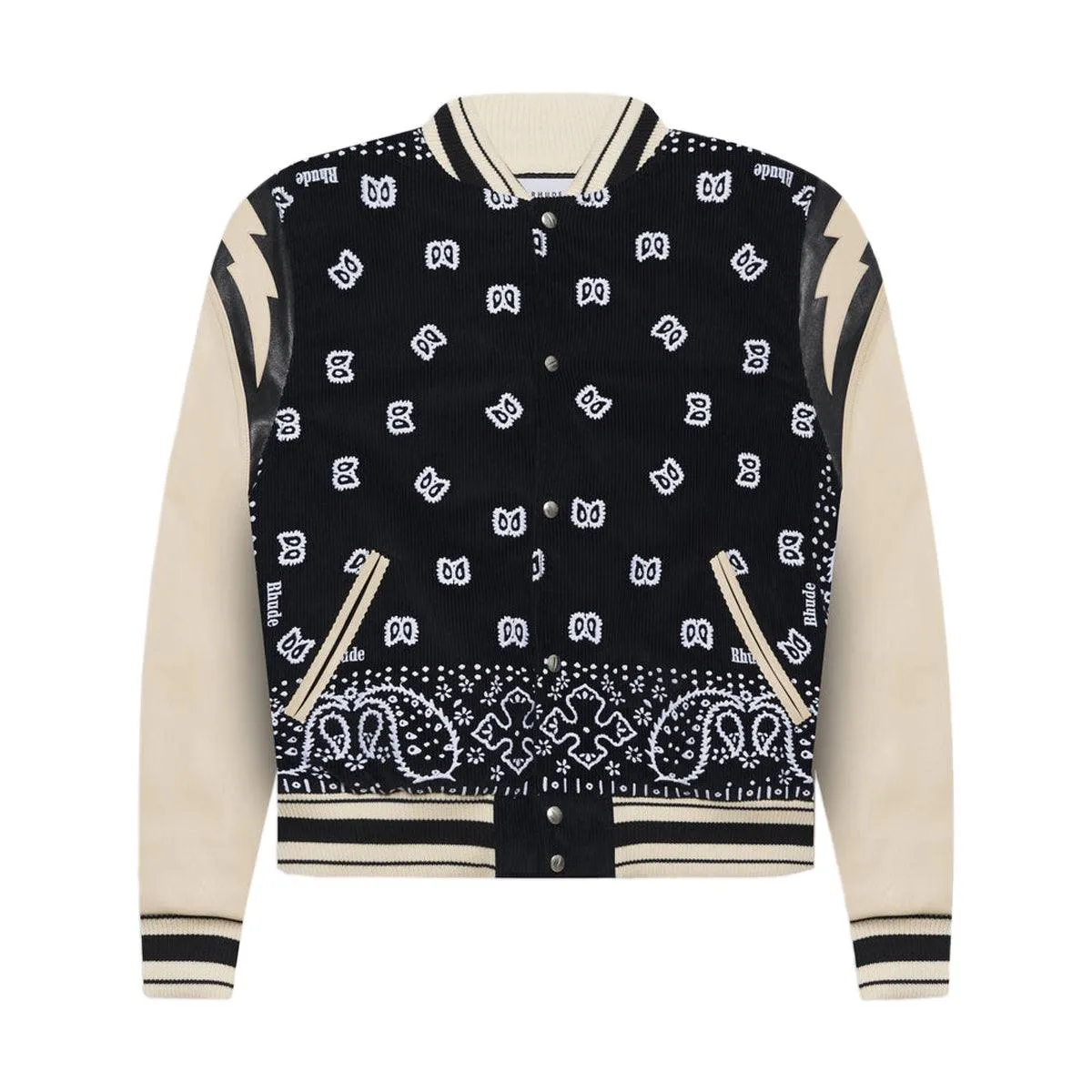 FF Bandana Bomber Jacket 'Black White' 0129