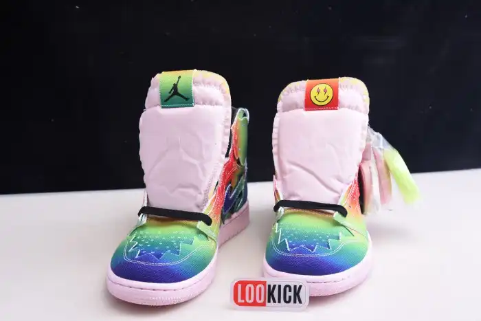 Tbkicks J BALVIN X AIR JORDAN 1 HIGH OG DC3481-900 0122