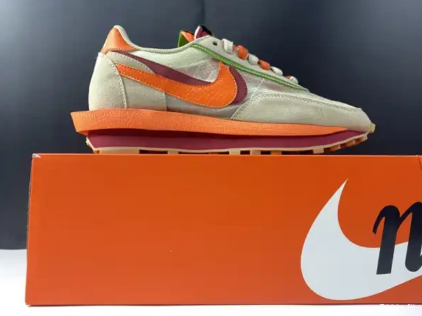 Cheap LDWaffle Orange CLOT Net Nike sacai Blaze DH1347-100 0221