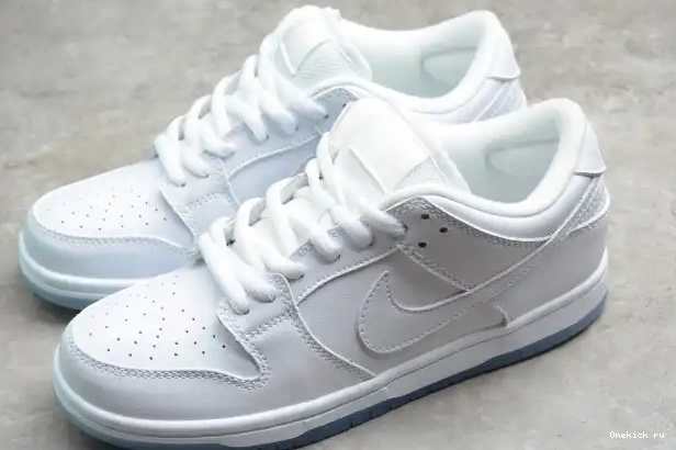 Onekick 304292-100 Dunk White Nike SB Ice Low 0217