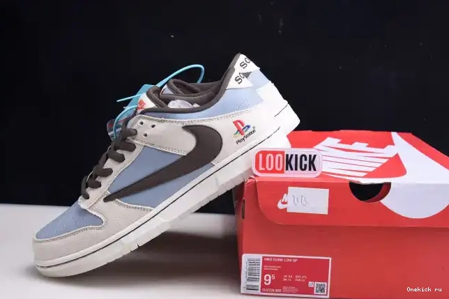 Tbkicks NK PLAYSTATION SCOTT CU1726-800 DUNK SB LOW TRAVIS X X 0216