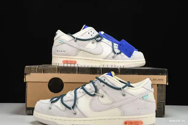 Tbkicks 16 Nike DJ0950-111 Off-White Dunk Low Lot 0219