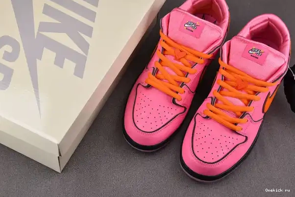 Affordable Powerpuff SB Girls Low Dunk x FD2631-600 The Nike Blossom 0215