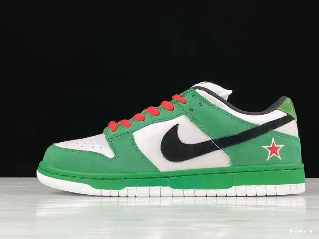 Cheap 304292-302 SB Low Dunk Nike Heineken 0214