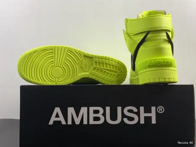 Affordable Lime Flash High AMBUSH Nike CU7544-300 Dunk 0227