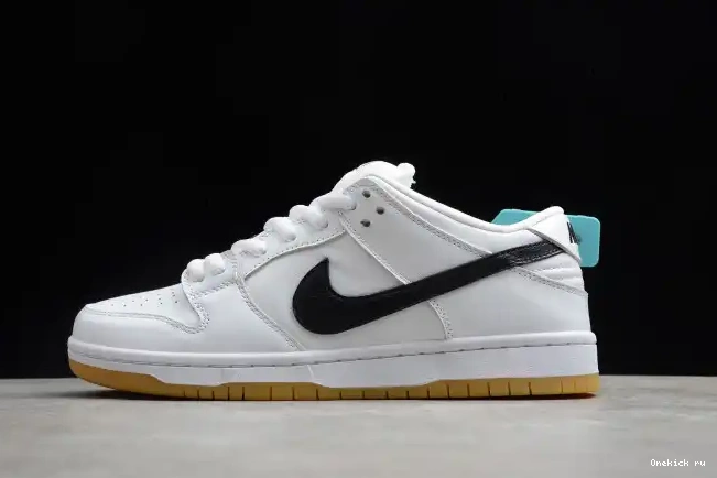 Affordable Nike Label Dunk White Low SB Orange CD2563-100 0216