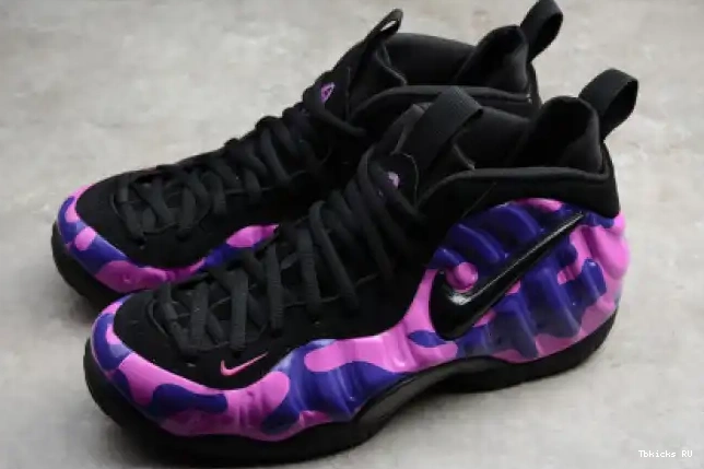 Onekick FOAMPOSITE PRO CAMO AIR 624041-012 PURPLE 0223