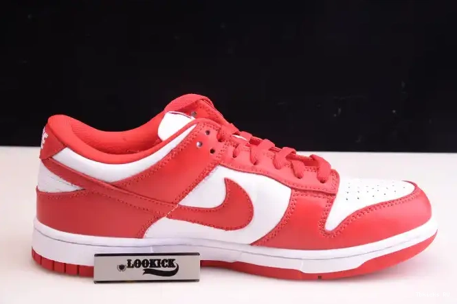 Reps WHITE CU1727-100 UNIVERSITY LOW DUNK NIKE RED 0210