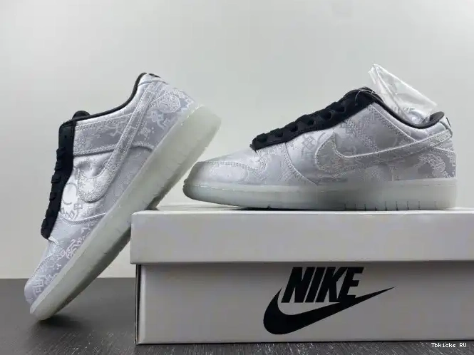 Tbkicks Nike CLOT Dunk Fragment Low FN0315-110 White 0215