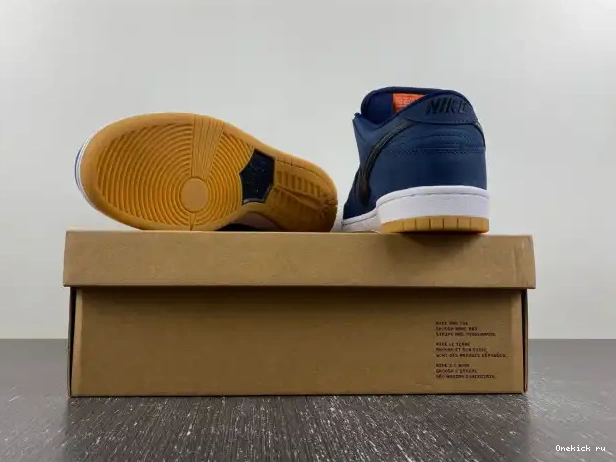 Reps Nike SB CW7463-401 Black Low Dunk Gum Navy 0217