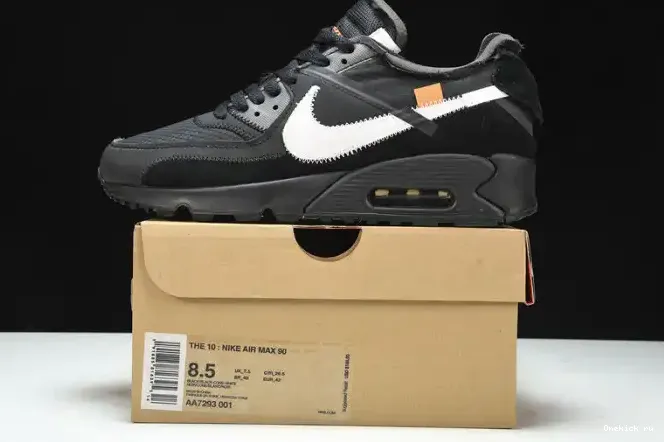 Onekick AA7293-001 Off-White Nike Black Max 90 Air 0207