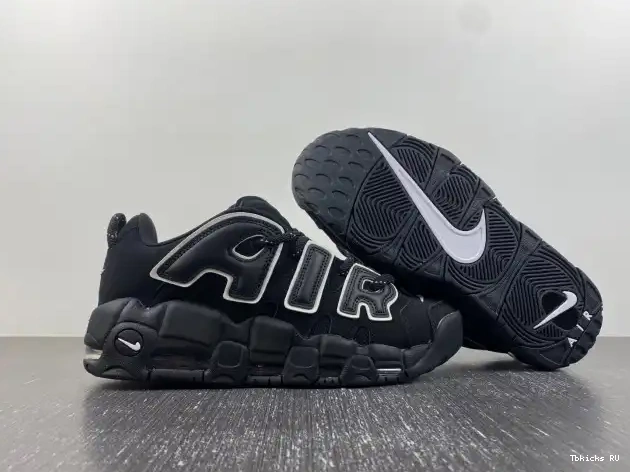 Cheap Nike Air More x Uptempo Low FB1299-001 AMBUSH Black White 0225