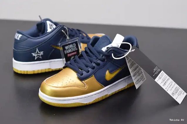 Onekick Low Dunk Gold Jewel SB CK3480-700 Swoosh Nike 0214