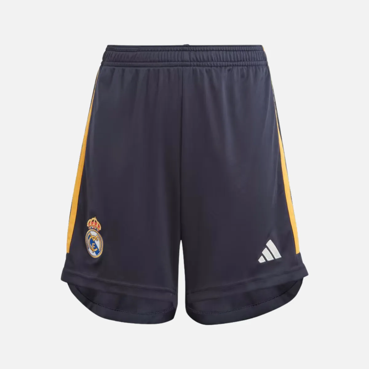 Onekick FF Adidas Real Madrid 23 24 Away Kids Unisex Football Shorts (7-16 Years) -Legend Ink 0204