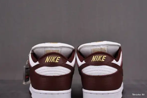 Cheap DH3228-103 (2021) Brown Nike Supre* SB Stars Dunk Low Barkroot 0214