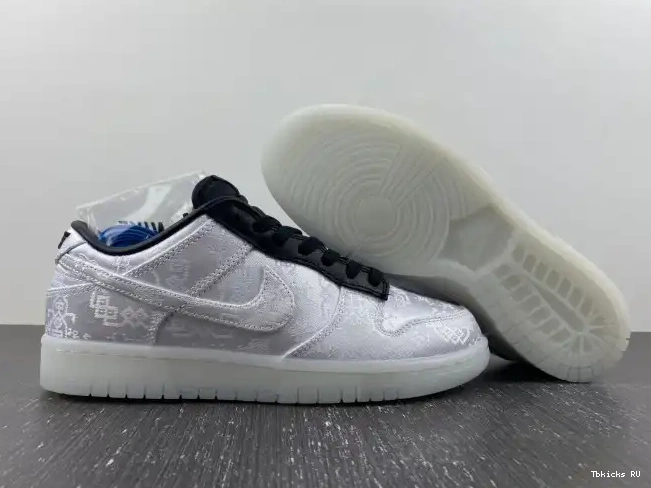 Tbkicks Nike CLOT Dunk Fragment Low FN0315-110 White 0215