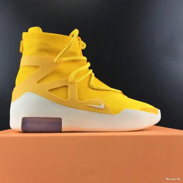 Reps AR4237-700 Nike Air Amarillo God 1 Fear Of Yellow 0214