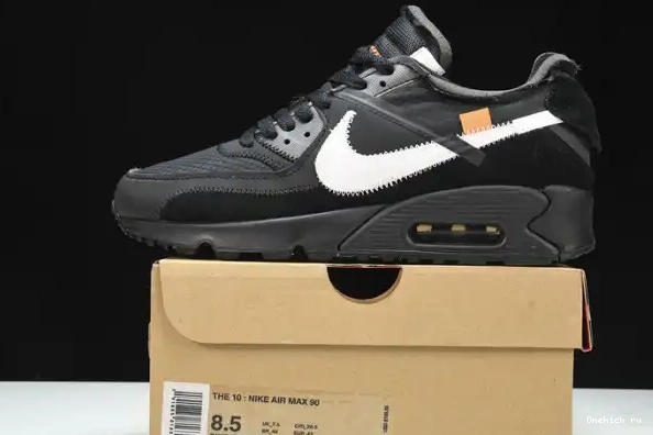 Onekick Nike Max 90 Off-White Air AA7293-001 Black 0210