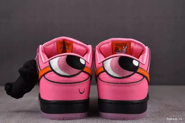 Affordable Powerpuff SB Girls Low Dunk x FD2631-600 The Nike Blossom 0215