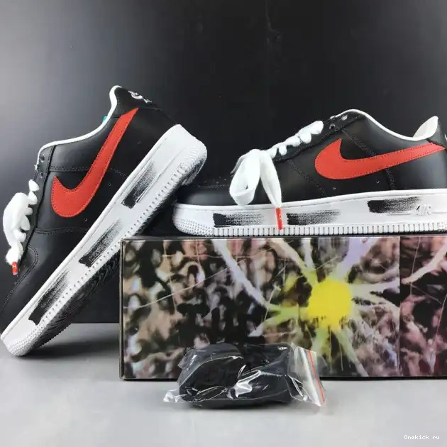 Onekick (Korea Air G-Dragon AQ3692-002 Force Para-Noise exclusive) Low Peaceminusone 1 Nike 0226