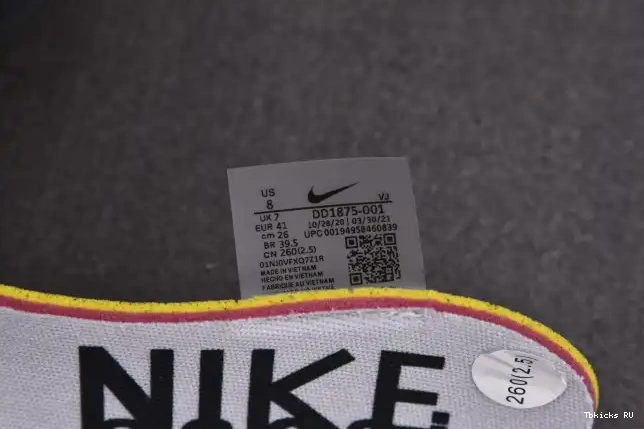 Affordable VaporWaffle Sacai Nike DD1875 Gum x 001 'Black 0214