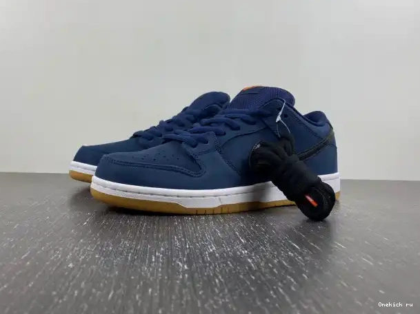 Reps Nike SB CW7463-401 Black Low Dunk Gum Navy 0217