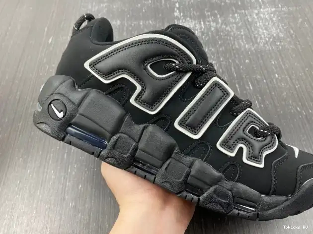 Cheap Nike Air More x Uptempo Low FB1299-001 AMBUSH Black White 0225