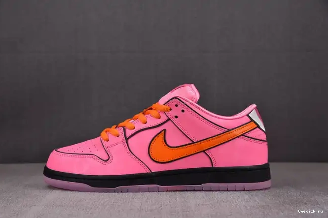 Affordable Powerpuff SB Girls Low Dunk x FD2631-600 The Nike Blossom 0215