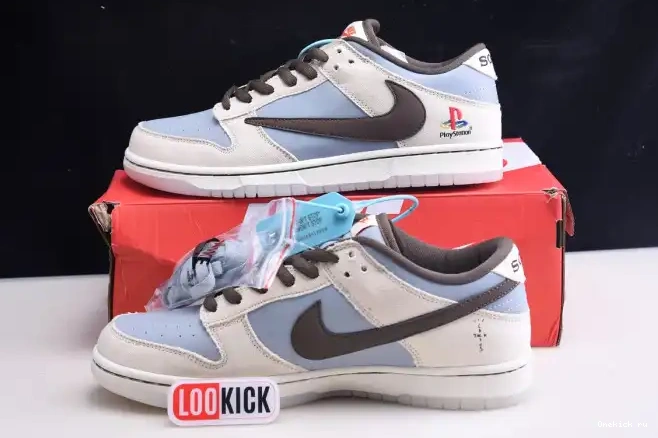 Tbkicks NK PLAYSTATION SCOTT CU1726-800 DUNK SB LOW TRAVIS X X 0216