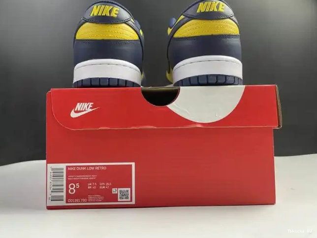 Affordable DD1391-700 Low Michigan Nike Dunk 0227