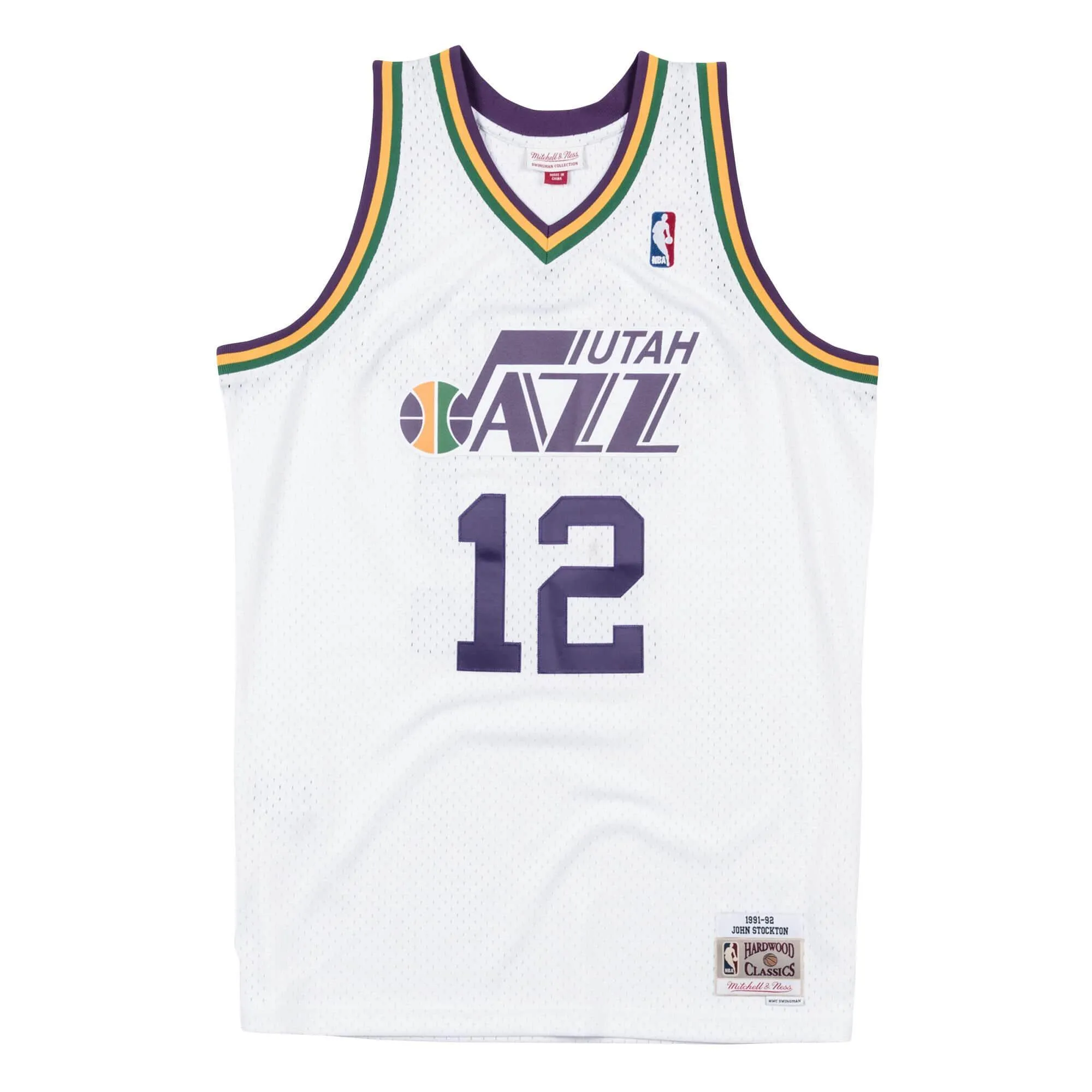 Reps FF Swingman Jersey Utah Jazz 1991-92 John Stockton 0204