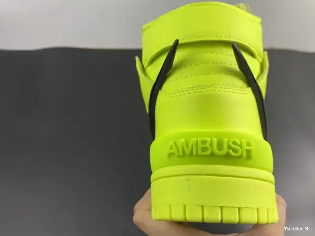 Affordable Lime Flash High AMBUSH Nike CU7544-300 Dunk 0227