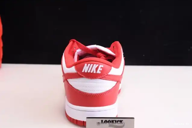 Reps WHITE CU1727-100 UNIVERSITY LOW DUNK NIKE RED 0210