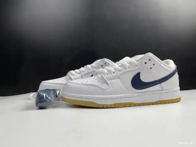 Tbkicks White CZ2249-100 Nike Navy SB Low Label Orange Dunk 0210