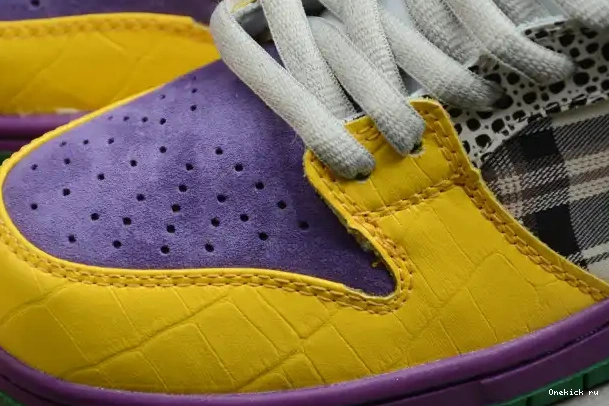 Cheap SB 318403-137 IW Purple Yellow-Violet-Pink Nike Low Dunk Pro 0215