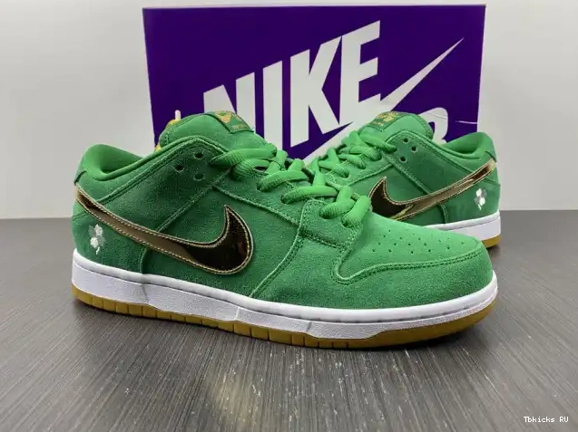 Tbkicks BQ6817-303 St. Day SB Nike Patricks Low Dunk 0218