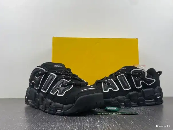 Cheap Nike Air More x Uptempo Low FB1299-001 AMBUSH Black White 0225