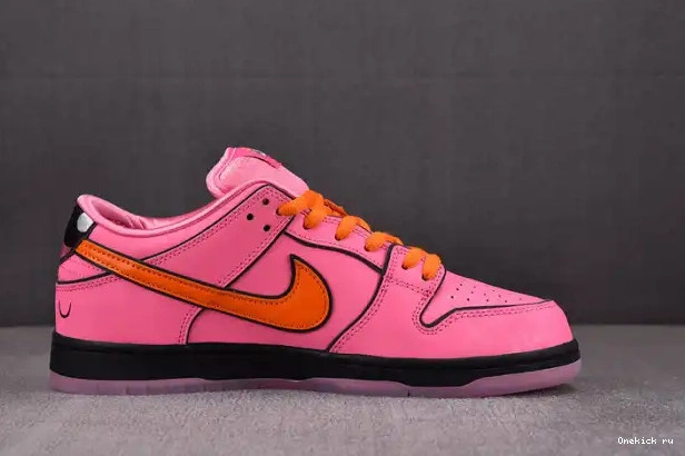 Affordable Powerpuff SB Girls Low Dunk x FD2631-600 The Nike Blossom 0215