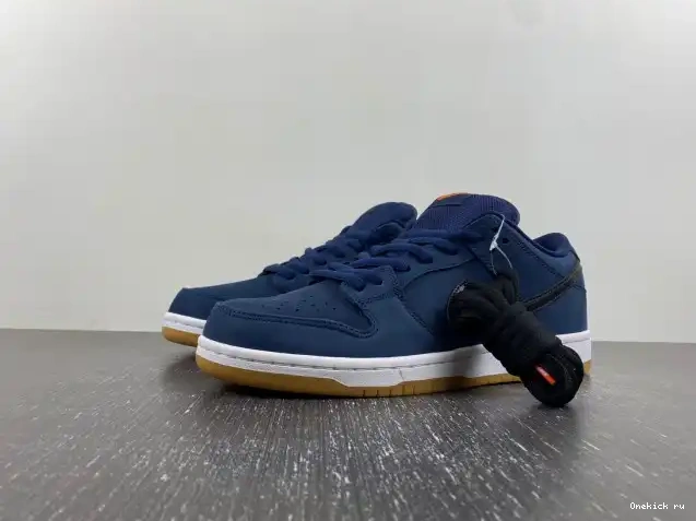 Reps Nike SB CW7463-401 Black Low Dunk Gum Navy 0217