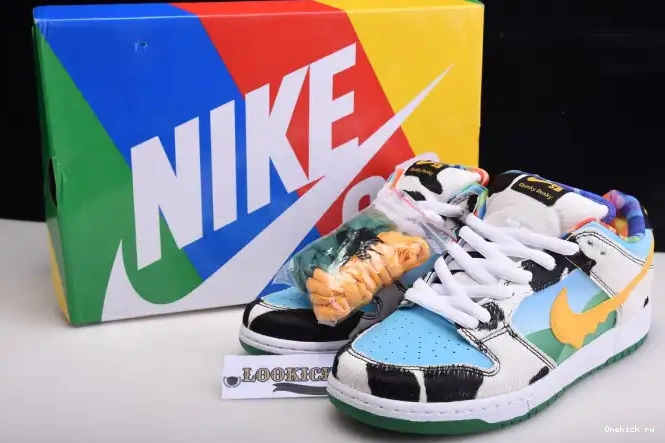 Tbkicks Chunky SB CU3244-100 Dunk Ben Nike and Jerry's Dunky Low 0207