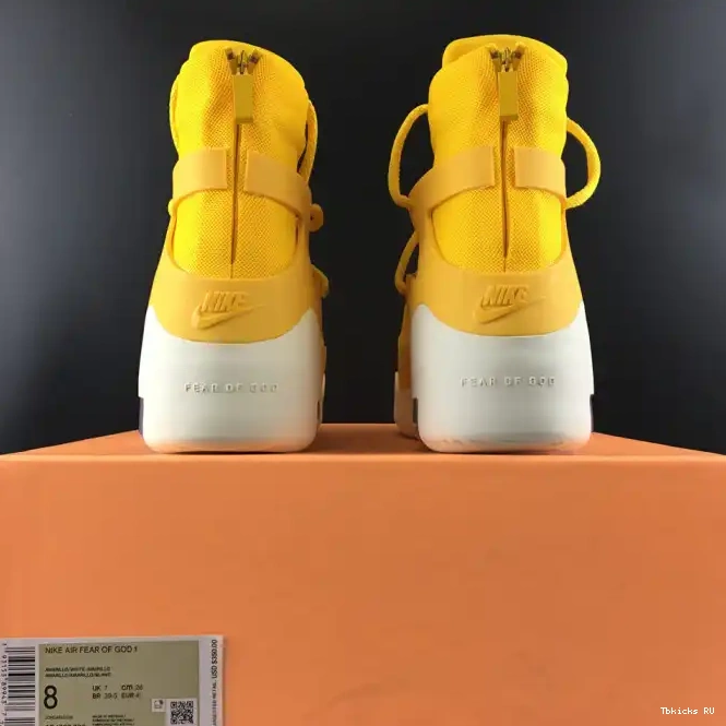 Reps AR4237-700 Nike Air Amarillo God 1 Fear Of Yellow 0214