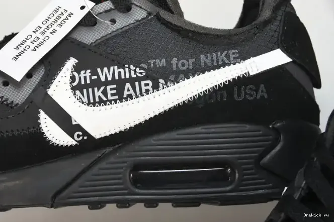 Onekick AA7293-001 Off-White Nike Black Max 90 Air 0207