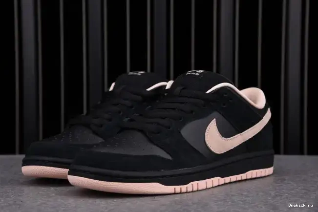 Onekick SB Low Washed Coral Nike Black Dunk BQ6817-003 0220