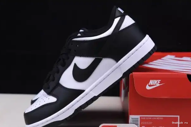 Reps (2021) Low Nike Black Retro Dunk White DD1391-100 0302