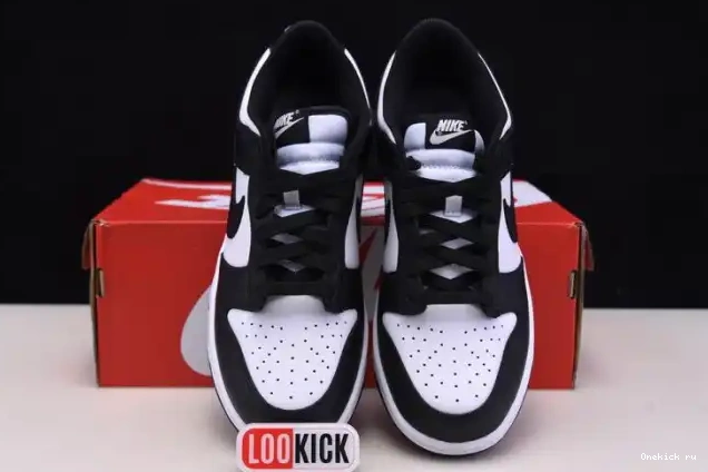 Reps (2021) Low Nike Black Retro Dunk White DD1391-100 0302