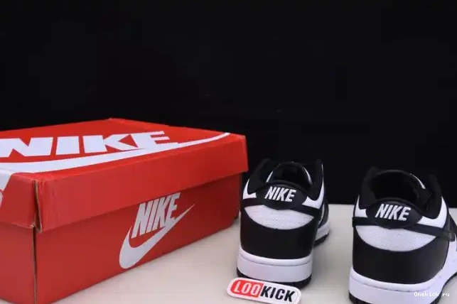 Reps (2021) Low Nike Black Retro Dunk White DD1391-100 0302